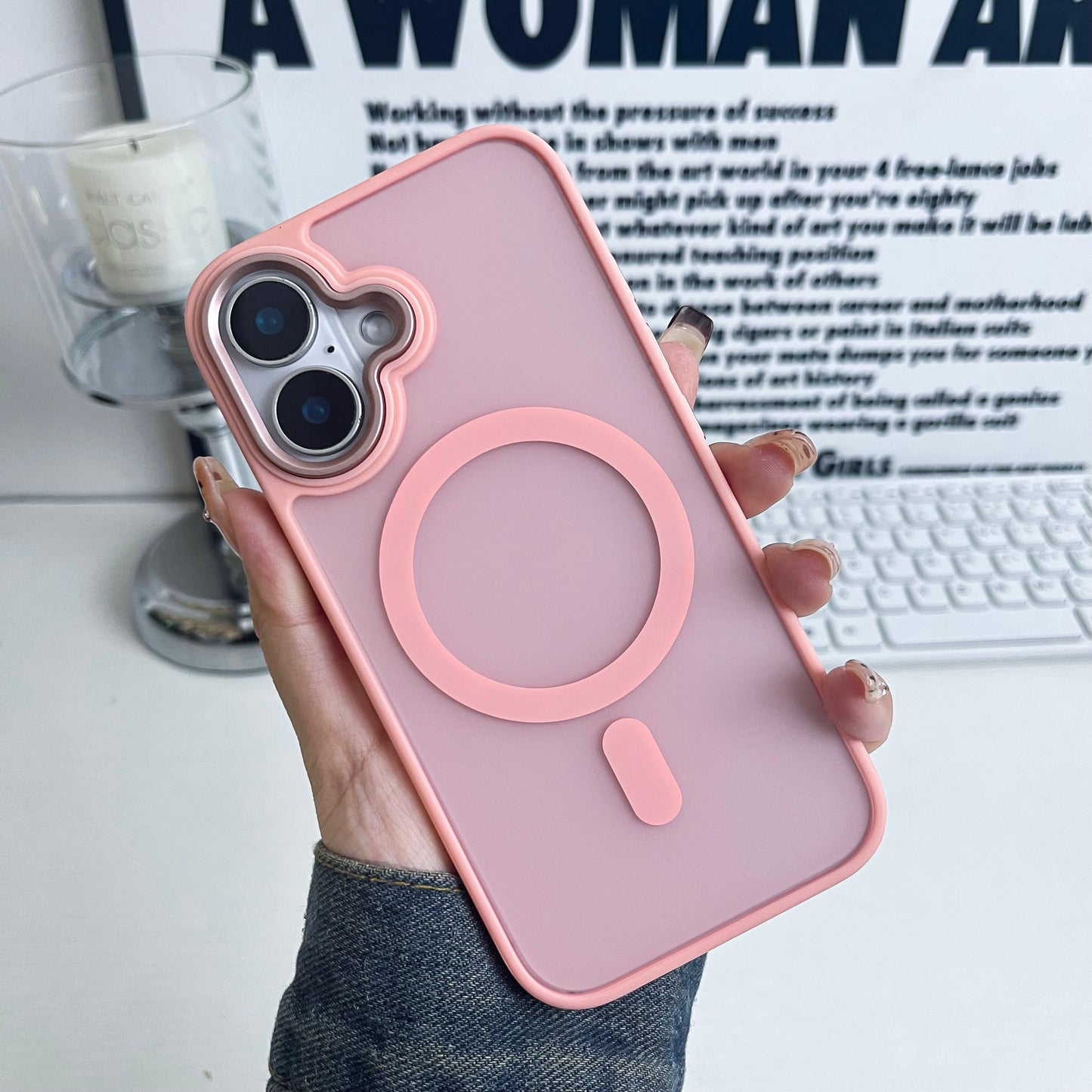 iPhone 16 Jingdun big hole mobile phone case