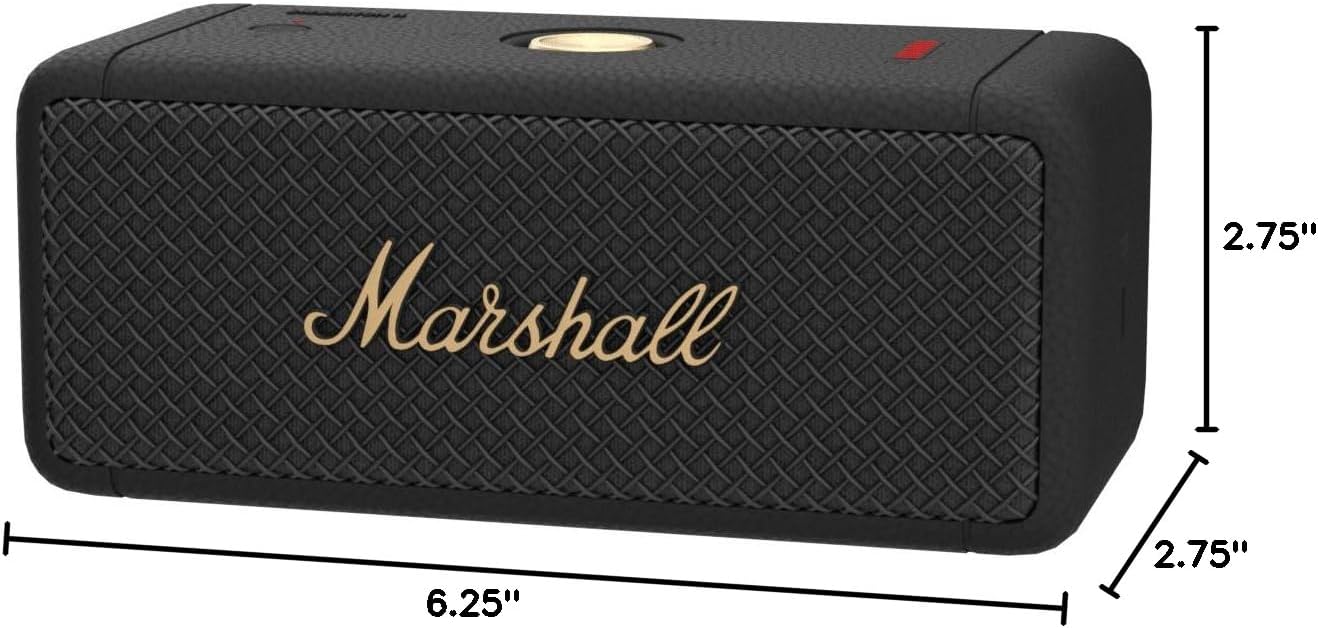 Marshall Emberton II Portable Bluetooth Speaker, Cream