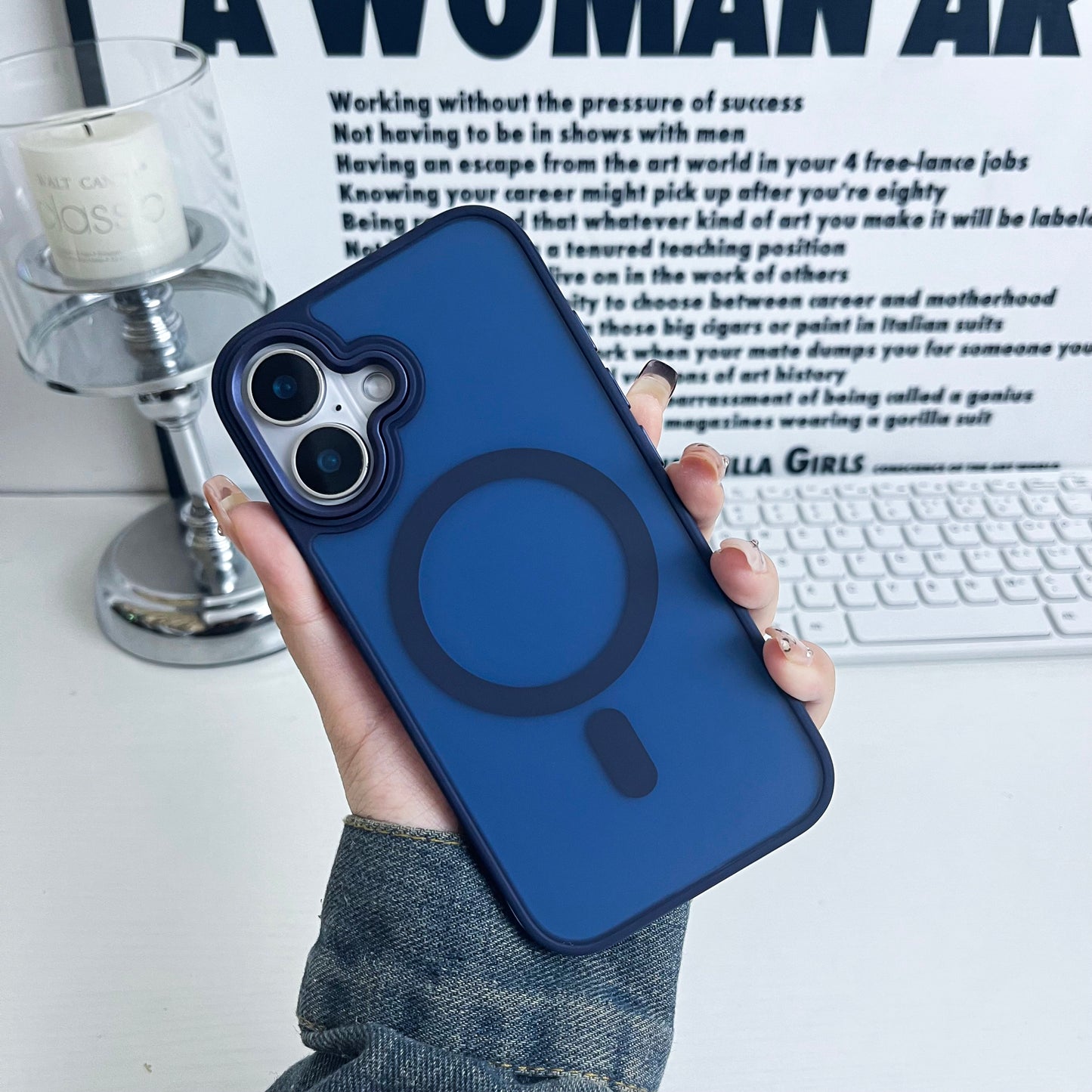 iPhone 16 Jingdun big hole mobile phone case