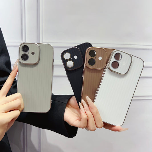 Four colors·Corrugated fine hole lens holder mobile phone case